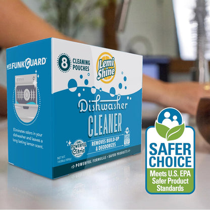 Lemi Shine Natural Dishwasher Cleaner Powered By Citric Acid | 100% Guaranteed Hard Water Cleaning