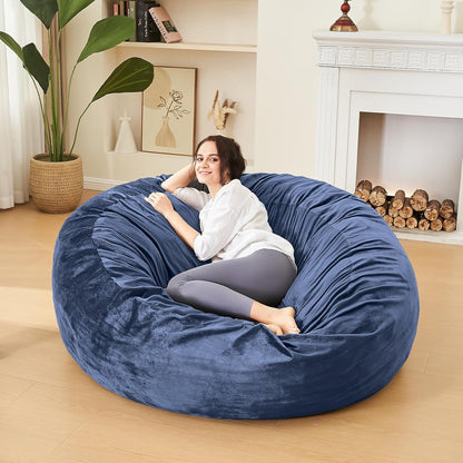 Bean Bag Chairs for Adults - Memory Foam Furniture BeanBag Chair - Kids/Teens Sofa with Soft Micro