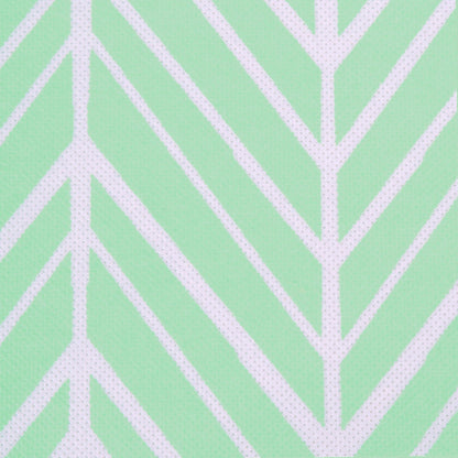 DII Non Woven Storage Collection Polyester Herringbone Bin, Small Set of 2, Mint, 2 Piece