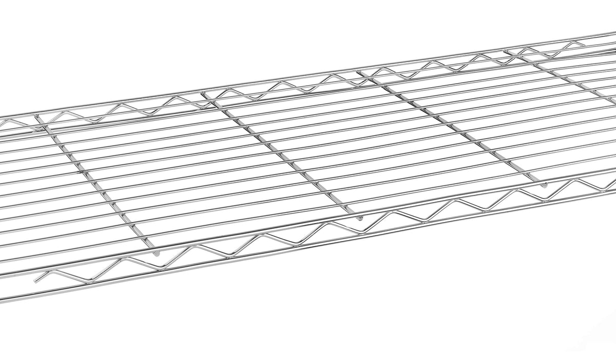 Whitmor Wire Shelving Unit, Metal Storage Shelves, Durable Heavy Duty Shelf, Easy Assembly for