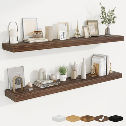 fuqing Floating Shelves for Wall, Bathroom Shelf Wall Mounted for Storage, Shelves with Invisible