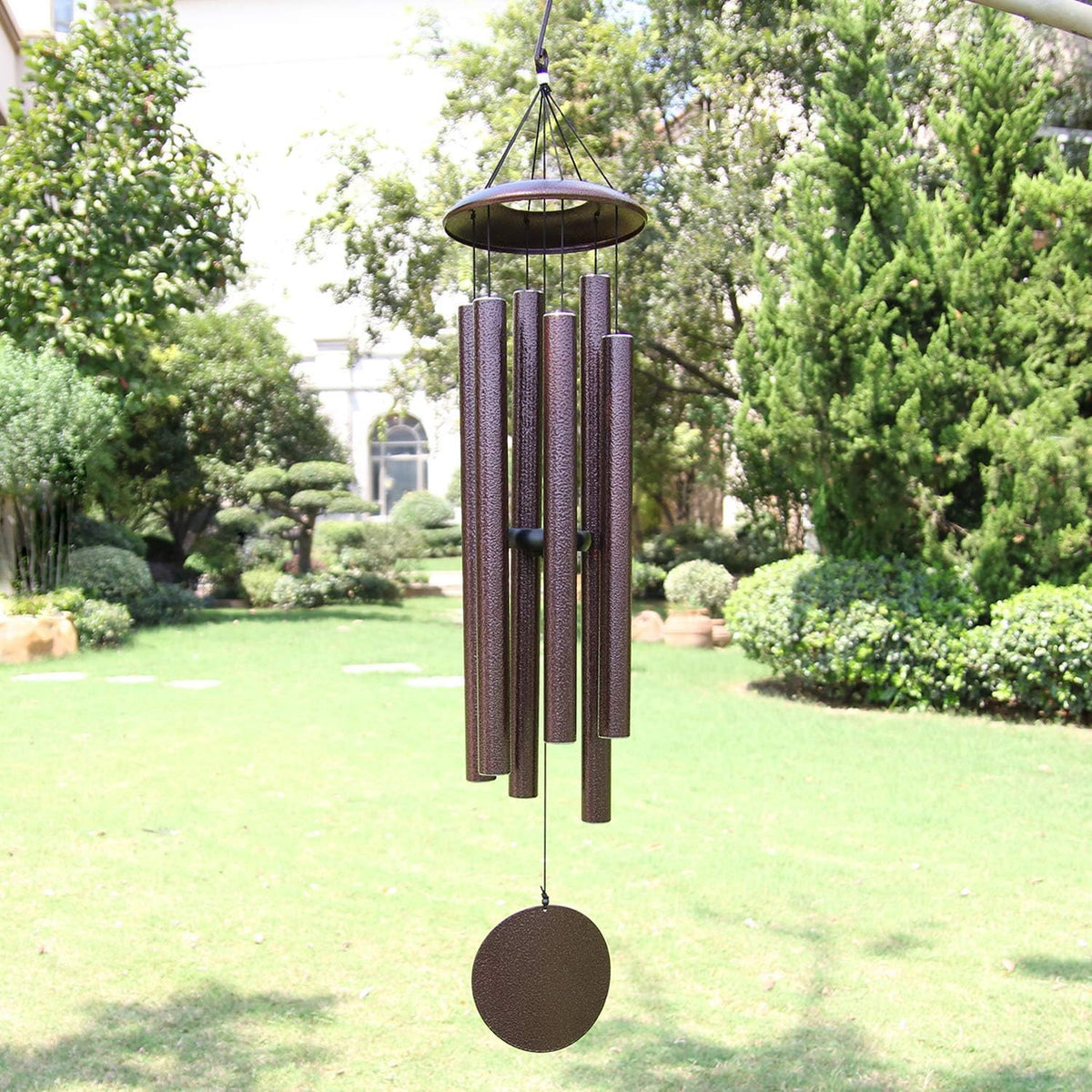 ASTARIN Outdoor Wind Chimes, 45 in Memorial Chimes with 6 Heavy Tubes, Large Deep Tone for Garden