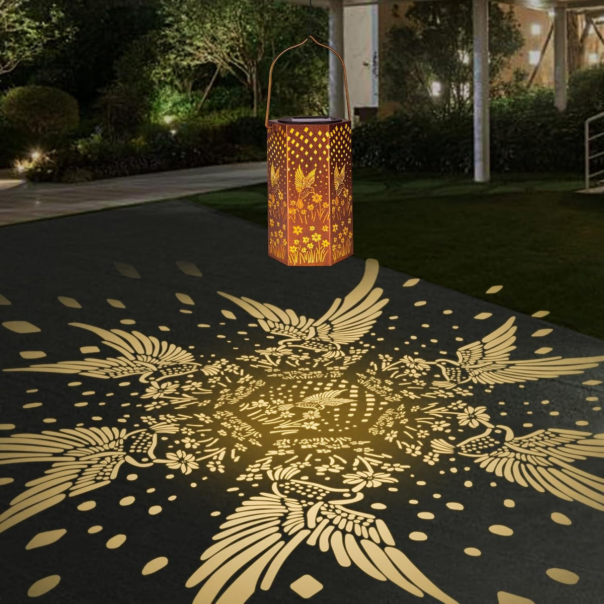 Birthday Gifts for Women Hummingbird Solar Lights Outdoor - Gifts for Mom, Mothers Day Gifts Solar
