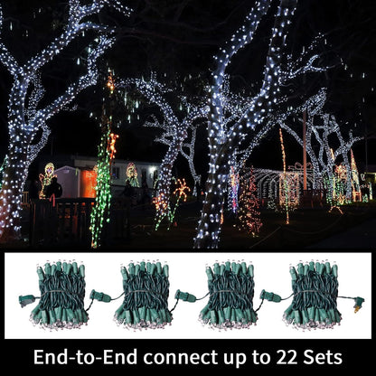 60 Count Cool White -String Lights - LED Christmas Lights, Mini led Lights for Indoor Outdoor Home