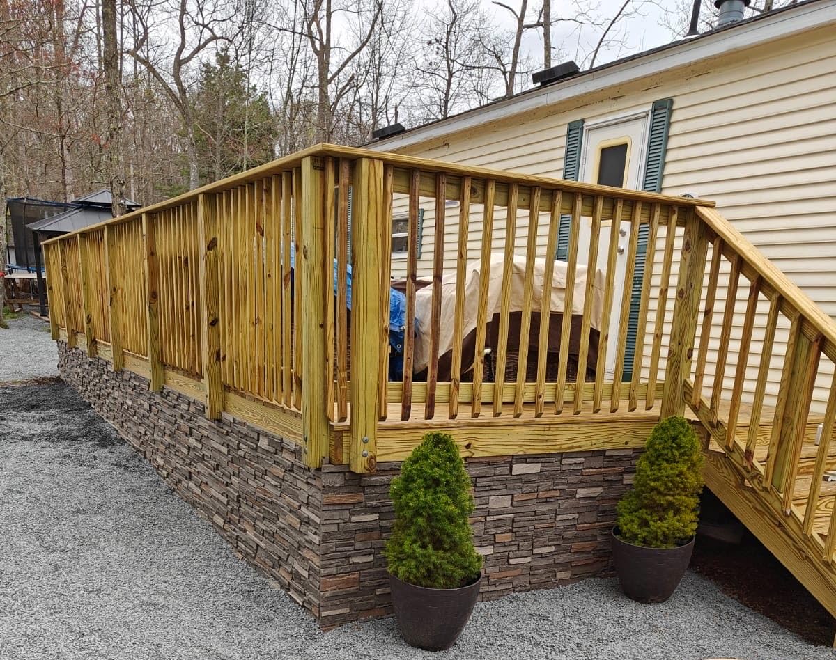 OTECKO 6-Pack Faux Stone Wall Panel 48 in x 13 in x 2 in Stacked Stone High Density Polyurethane
