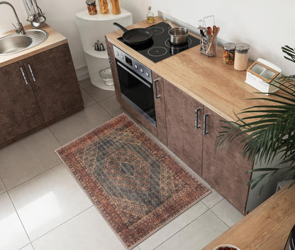 Keen Home Design 2x3 Rug - Machine Washable Entry Rug with Non-Slip Backing, Ideal for Enteryway