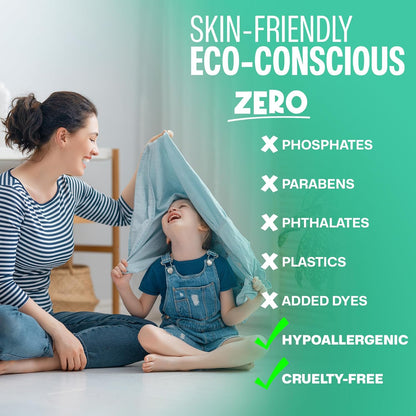 Sudstainables Laundry Detergent Sheets (200 Loads) – Eco-Friendly, Zero Waste, Plastic-Free Laundry