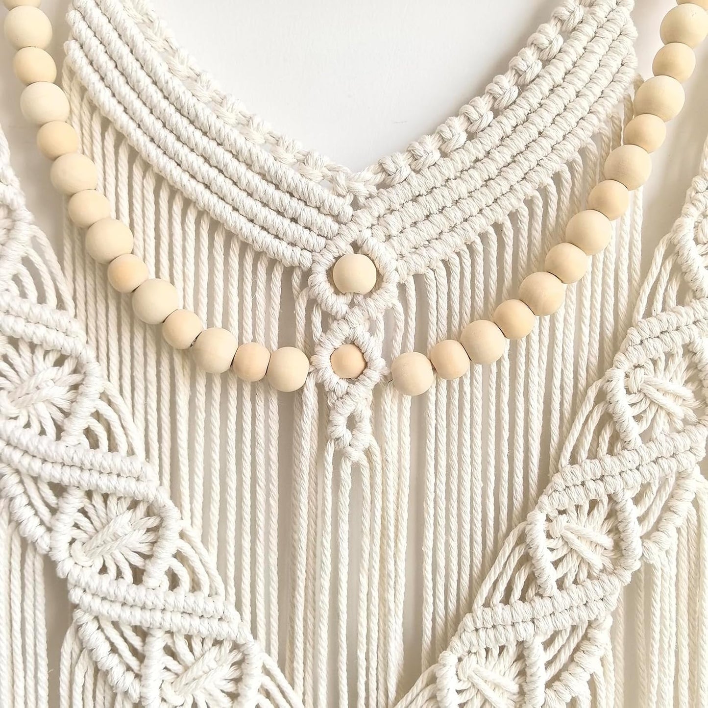 Achart Macrame Wall Hanging Large- Boho Wall Decor- large wall art- Wall Decor Living Room- Macrame