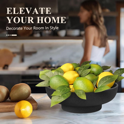 Large Decorative Resin Bowl, Modern Handicraft Bowls for Home Decor, Decorative Fruit Bowl for