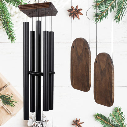 48" Large Wind Chimes for Outside Deep Tone, Wood Wind Chimes Outdoor Clearance, Memorial Gifts for