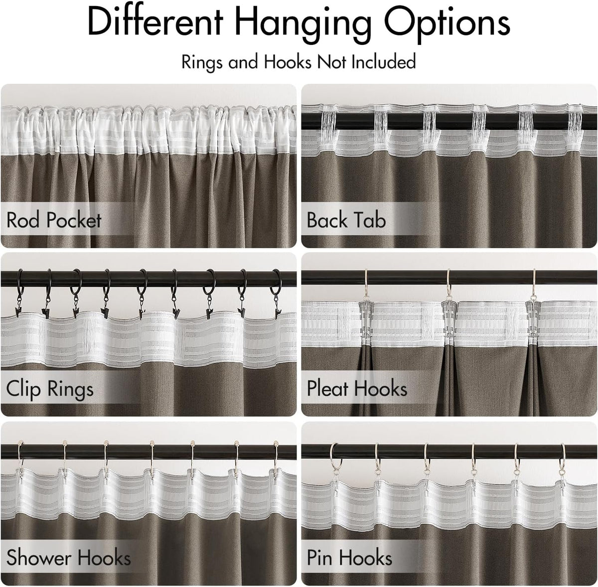 MIULEE Taupe Velvet Curtains 84 inches 2 Panels - Luxury Room Darkening Window Drapes for Bedroom