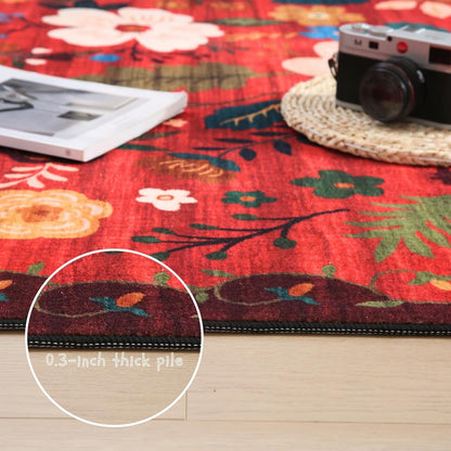 Runner Rug for Hallways Kitchen Rug Non Slip 2'x 6' Washable Runner Rugs with Rubber Backing Soft