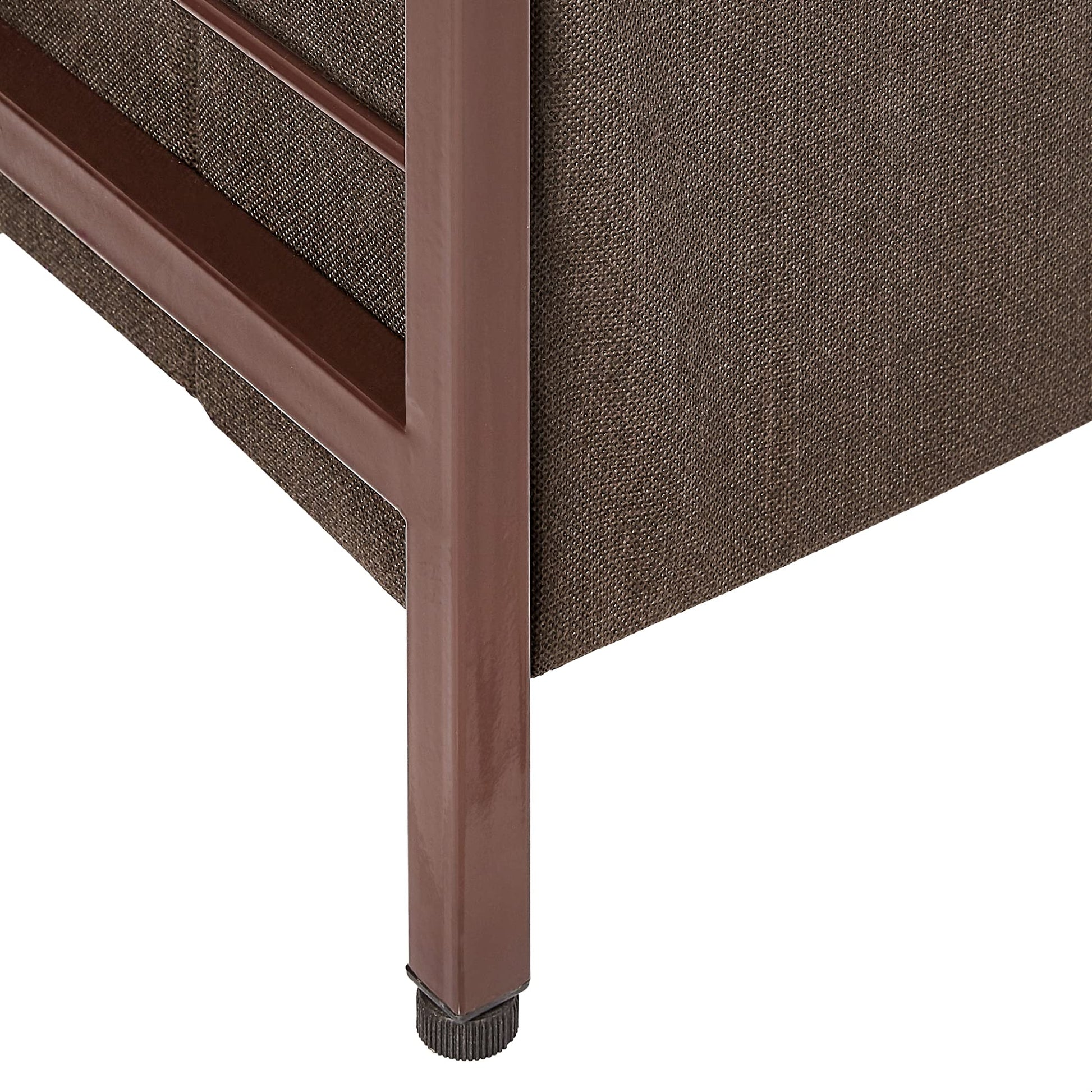 AZL1 Life Concept Foldable 4 Drawers Storage Organizer Unit, Saving Space, Easy Assembly, Vertical
