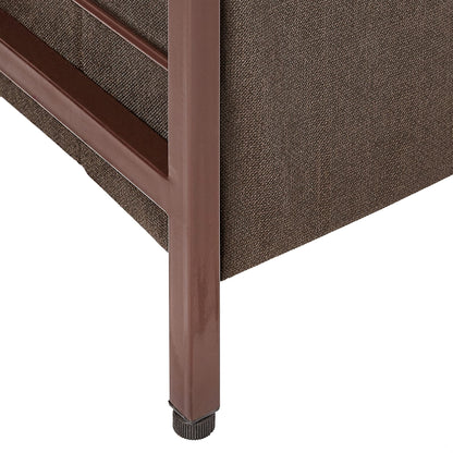 AZL1 Life Concept Foldable 4 Drawers Storage Organizer Unit, Saving Space, Easy Assembly, Vertical