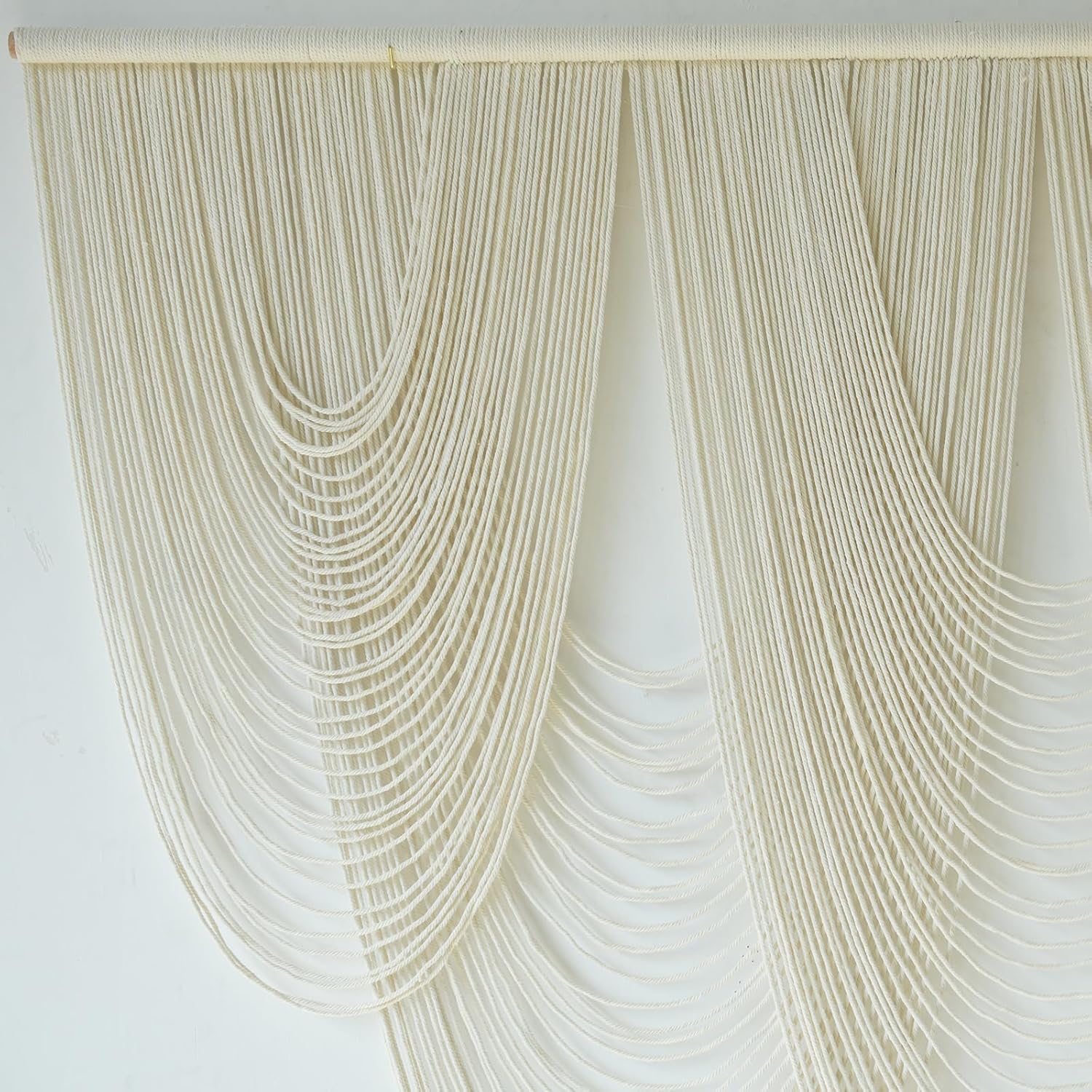 Macrame Wall Hanging Large Macrame Wall Decor Yarn Art 57" W x 41" L For Headboard Bedroom Living
