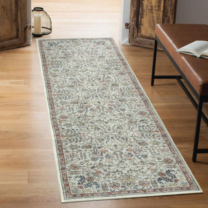 Keen Home Design 2x10 Rug - Machine Washable Runner Rug with Non-Slip Backing, Ideal for Hallway