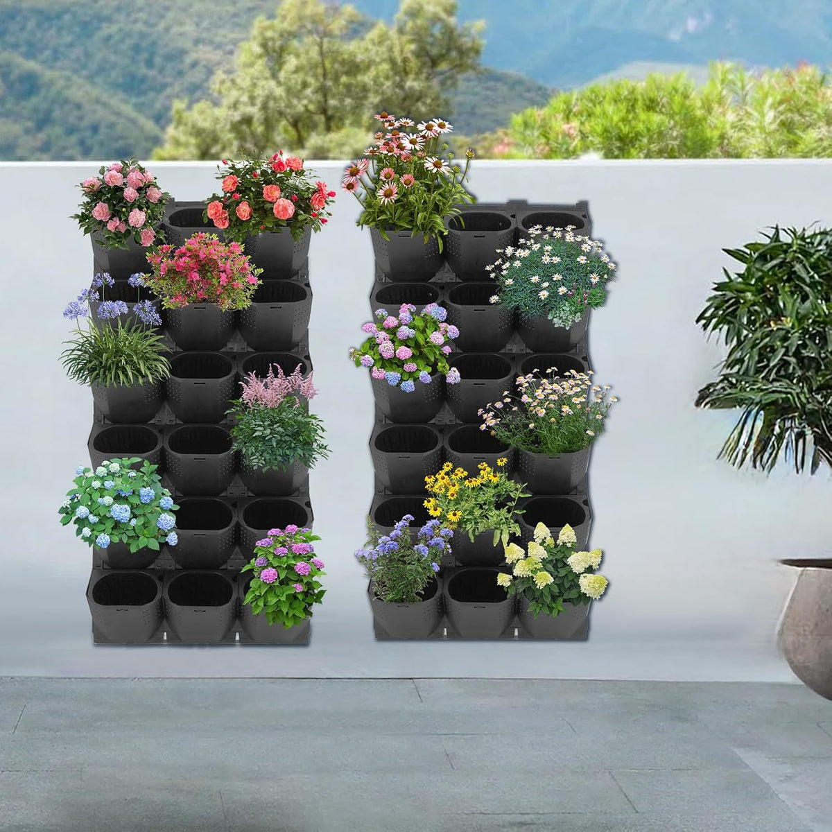 Self Watering Wall Planter | 36 Pots Vertical Garden Planter for Indoor Plants | wall-Mounted