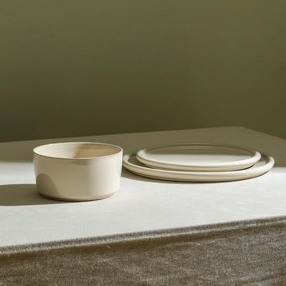 Stone Lain Eden 24-Piece Dinnerware Set Stoneware, Plates and Bowls Set, Dishwasher and Microwave