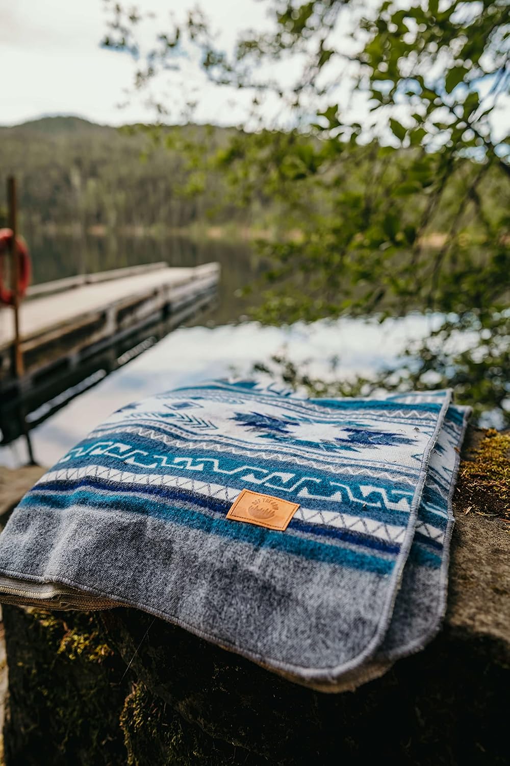 Inca Aztec Throw, Queen, King Blanket | Southwest Indian Navajo Boho Style | Native Cover for