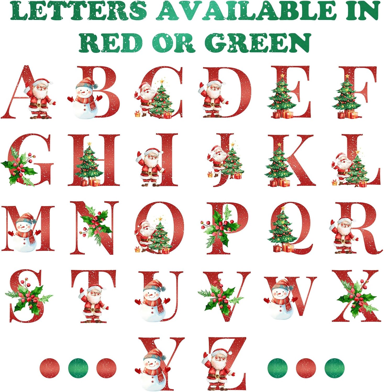 Letter Name Ornament, Personalized Christmas Ornaments 2025, Custom Initial Ornaments A-Z Monogram