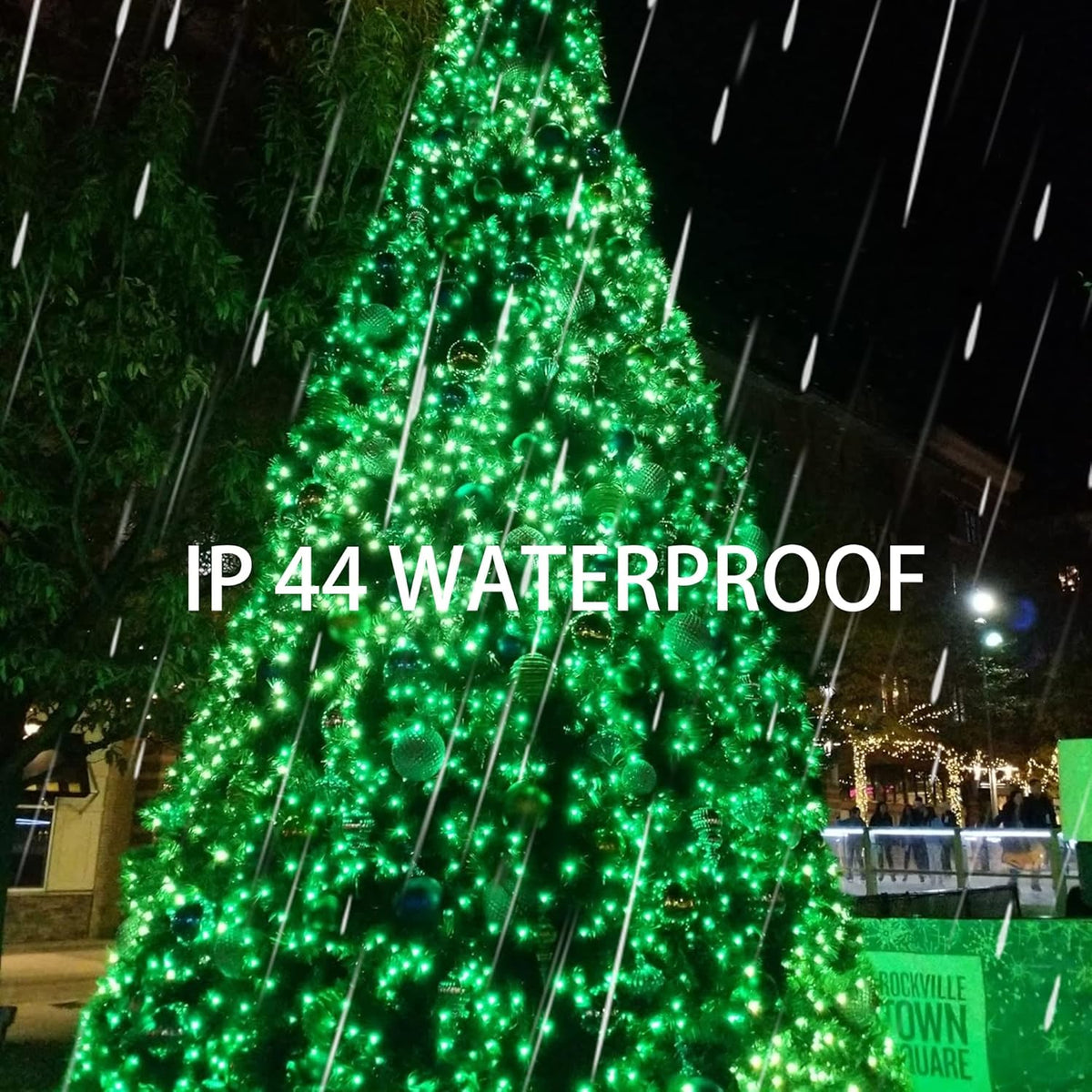 Dazzle Bright St. Patrick's Day Lights, 20FT 100 Count Incandescent Waterproof Mini String Lights
