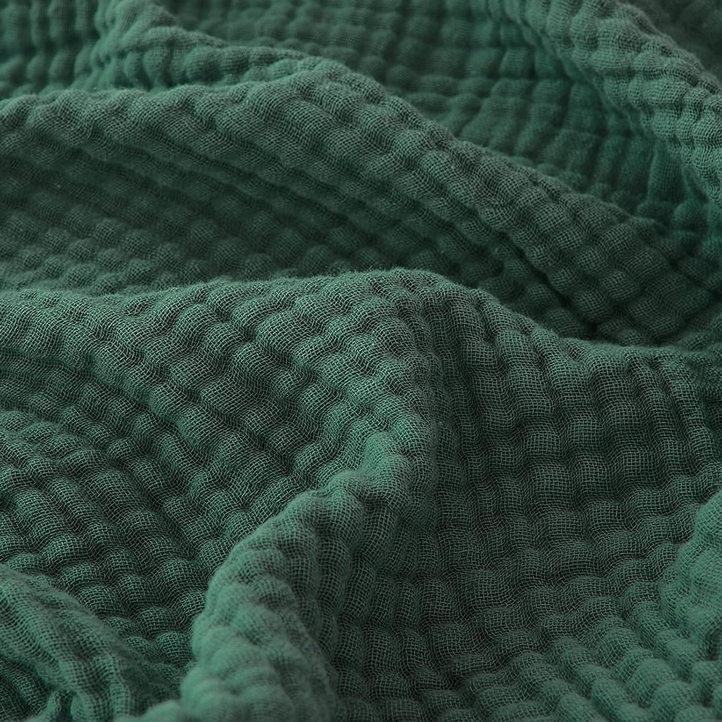 EMME Cotton Muslin Large Throw Blanket Couch Breathable Gauze Blanket Soft Lightweight Bed Blankets