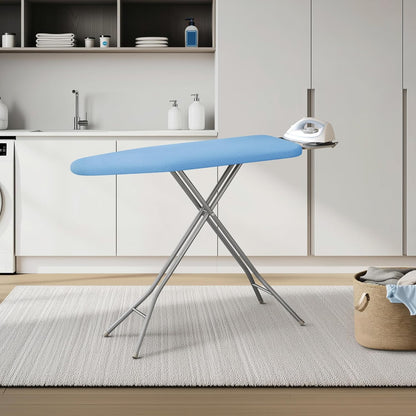 Yaheetech Foldable Ironing Board, Heavy Duty Iron Board with 9 Adjustable Heights, 4 Layer Cover