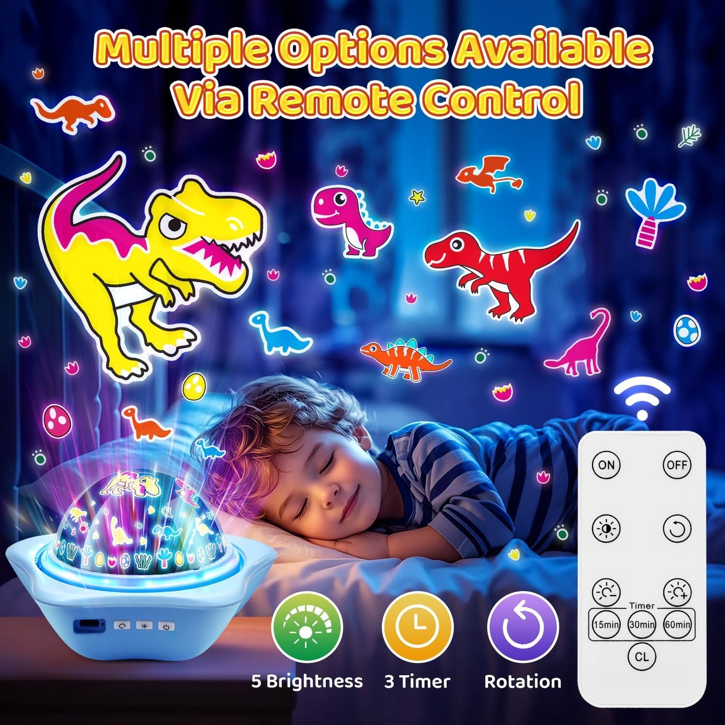 Night Light for Kids Night Light Projector, Baby Night Lights for Bedroom, Star Projector Galaxy