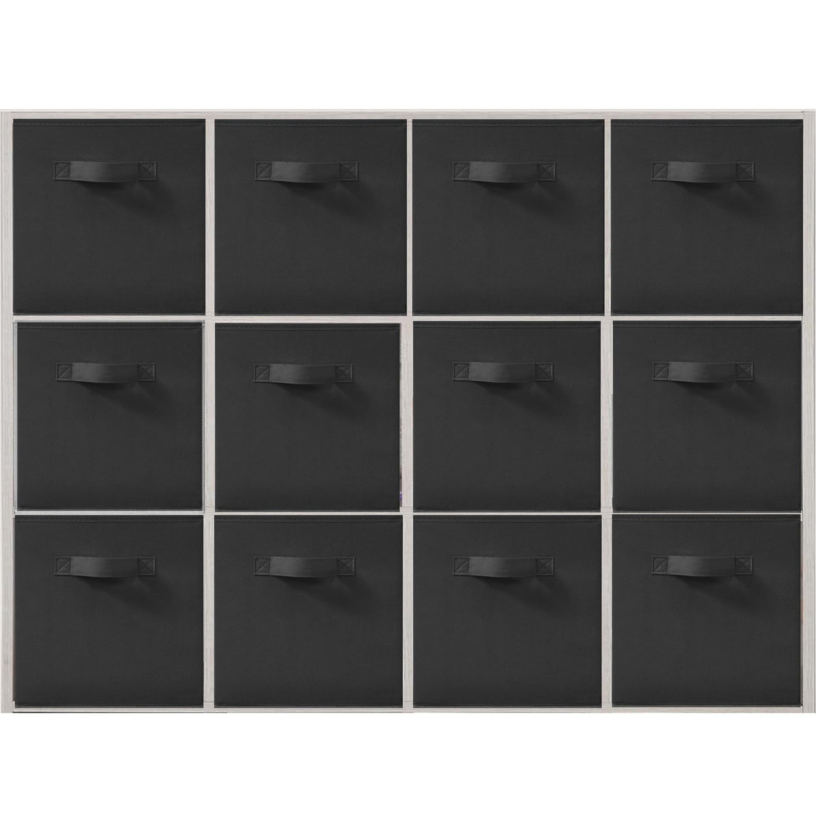STORAGEIDEAS 11x11 Inch Storage Bins Cubes, Fabric Foldable Storage Box, Collapsible Closet