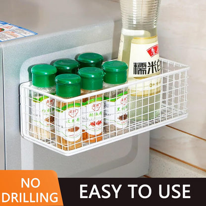 Magnetic Basket Magnetic Fridge Organizer Magnetic Pencil Holder Whiteboard Accessories Home