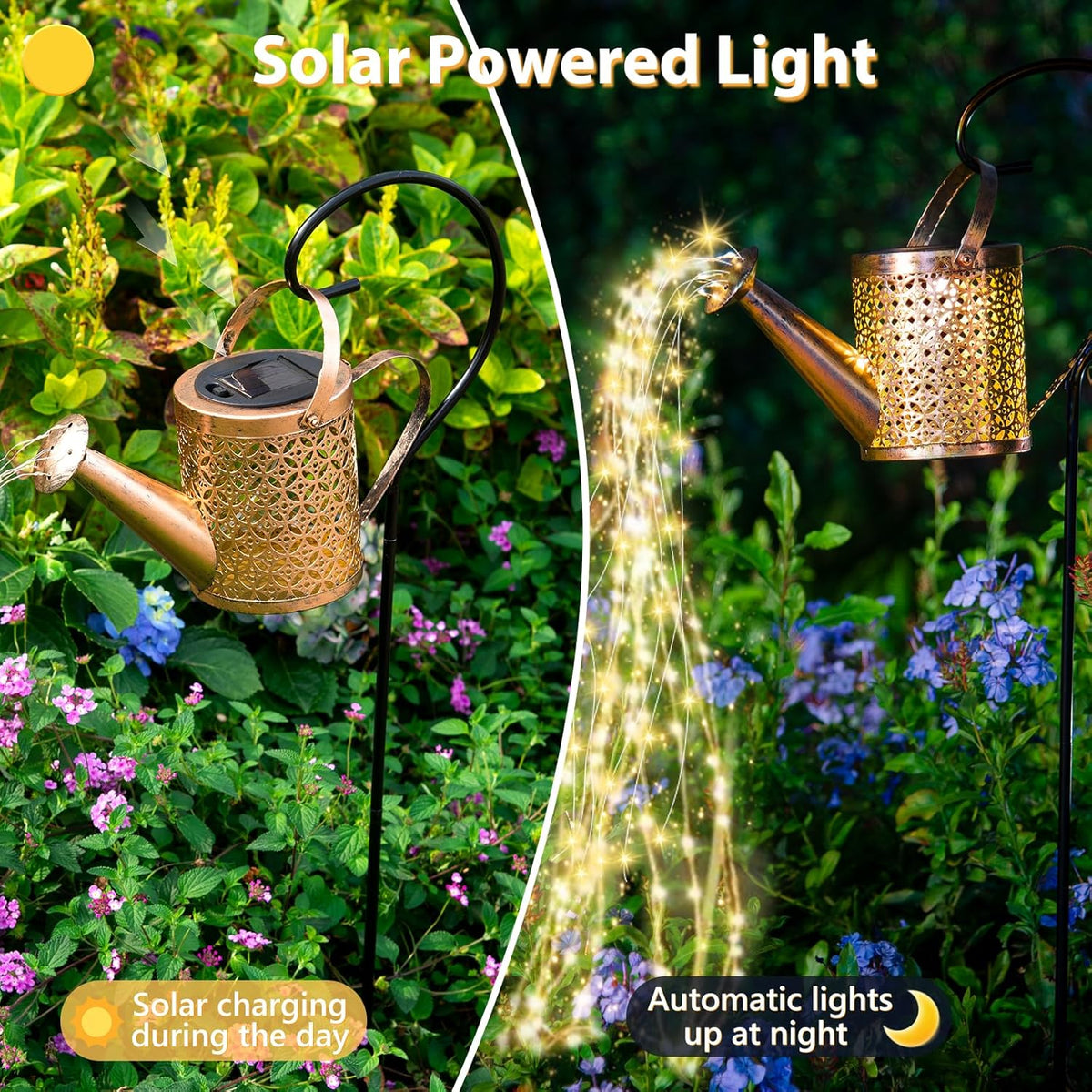 Solar Watering Can Light - Solar Yard Decorations Outdoor,Garden Decor Lights for Yard,IP65