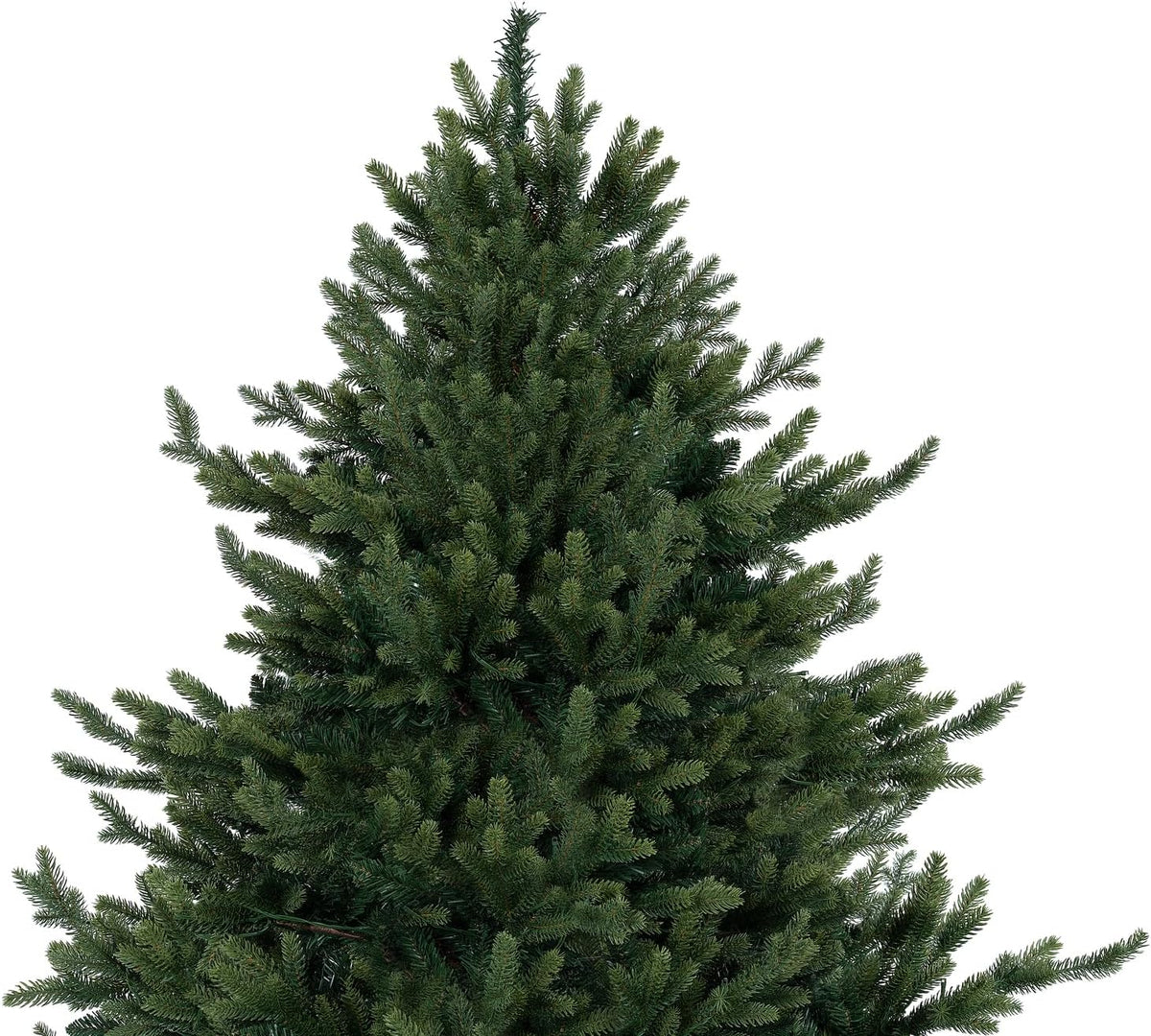 Naomi Home 6.5ft Traditional Christmas Tree with Lights Realistic Classic Christmas Tree Prelit