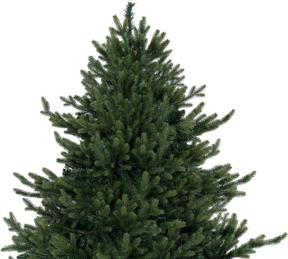Naomi Home 6.5ft Traditional Christmas Tree with Lights Realistic Classic Christmas Tree Prelit