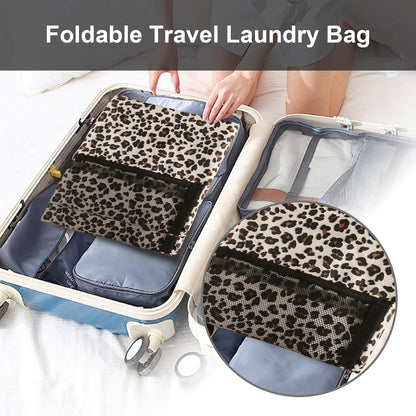 Laundry Bag Backpack Durable Laundry Bag with Shoulder Straps and Mesh Pockets Portable Laundry