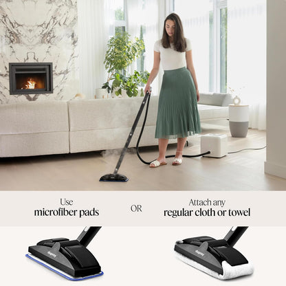 Dupray Neat Steam Cleaner with 40-Piece Accessory Kit, Powerful, chemical-free cleaning for floors