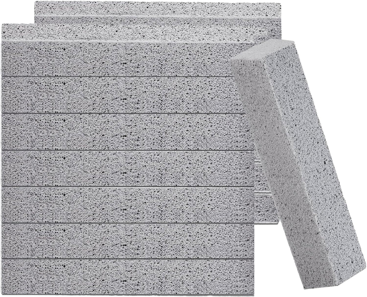 14 Pack Pumice Stone for Toilet Bowl Cleaning, Powerfully Cleans Hard Water Rings, for Cleaning