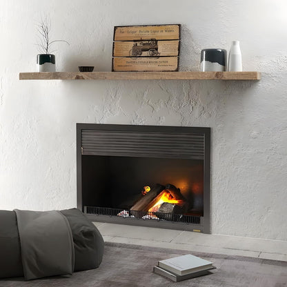 Floating Shelves | 8" Deep Rustic Reclaimed Barnwood Wall Hanging Shelves with Invisible Heavy-Duty