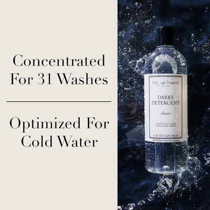 The Laundress Darks Detergent, Concentrated Laundry Detergent Liquid, For Rich Vibrant Colors