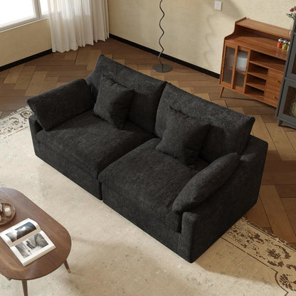 JACH Sectional Couches for Living Room, Cloud Sectional Couch with Deep Seat, Down Filled Modular