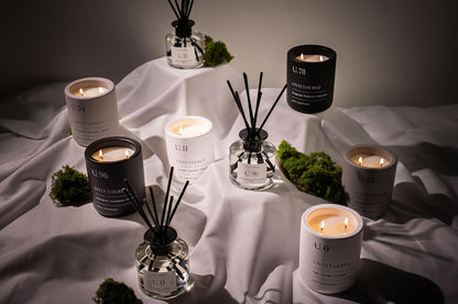 U.78 Luxury Scented Candle – Orange Peel, Bergamot & Sandalwood | Hand-Poured in USA w/ 100%