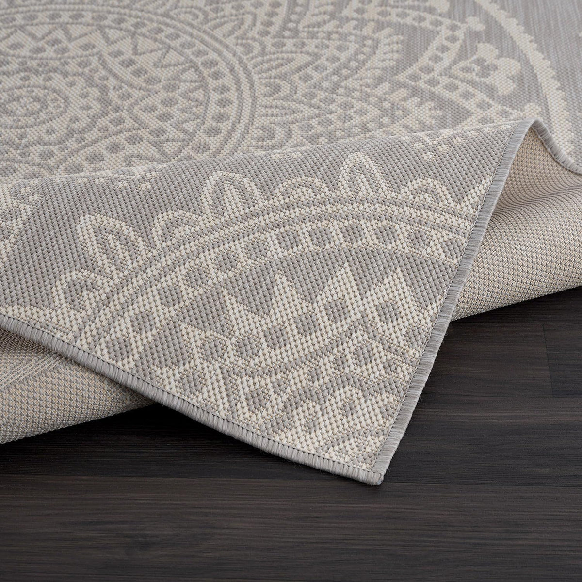 CAMILSON Outdoor Rug 9x12 Modern Area Rugs for Large Indoor and Outdoor Patios and Porches