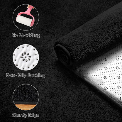 Sour Lemon 8x10 Area Rugs for Living Room, Soft Large Area Rug Fluffy Rugs for Bedroom，Machine