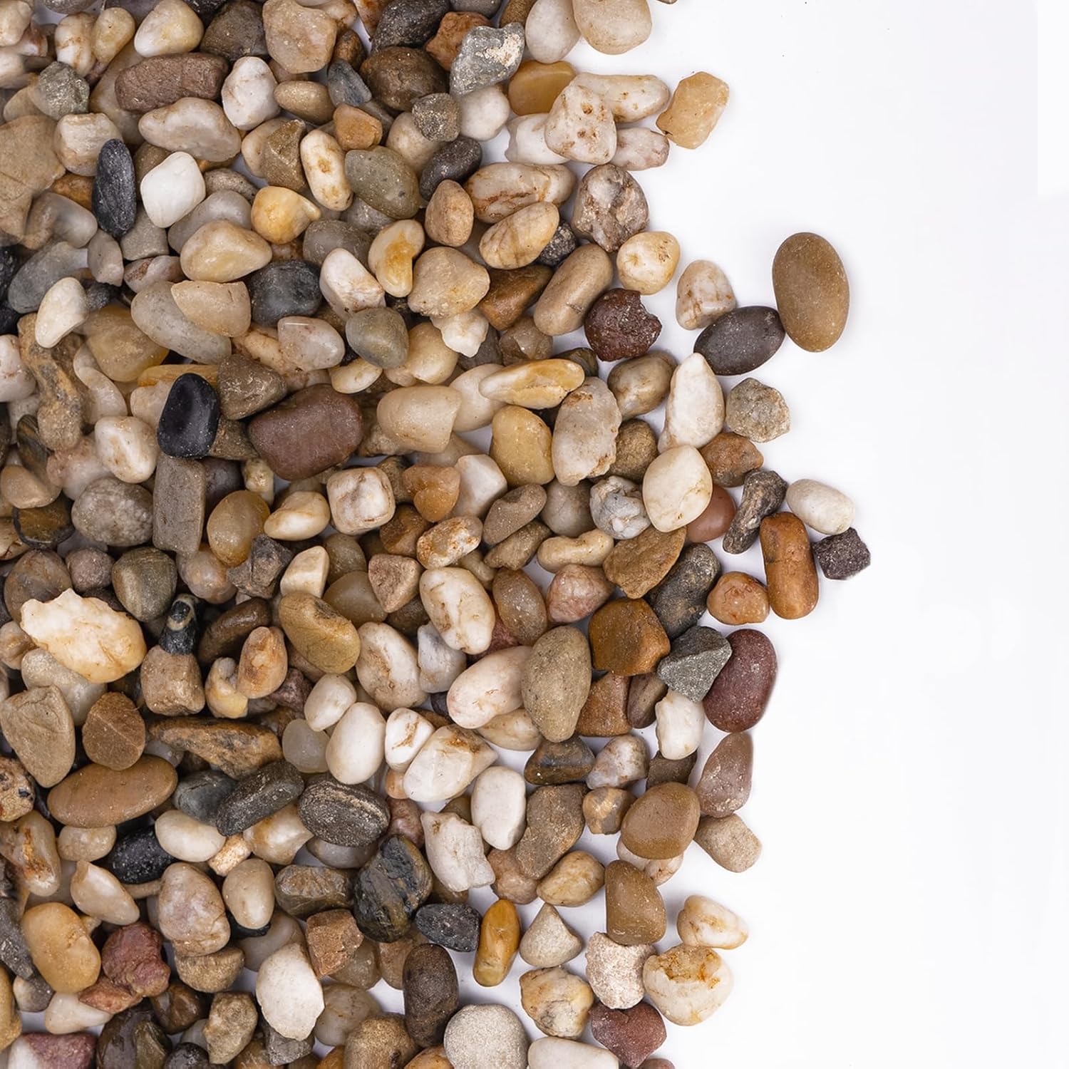 5 lbs Drainage Rocks for Potted Plants, 1/5 Inch Small Pebbles for Indoor Plants, Decorative Gravel