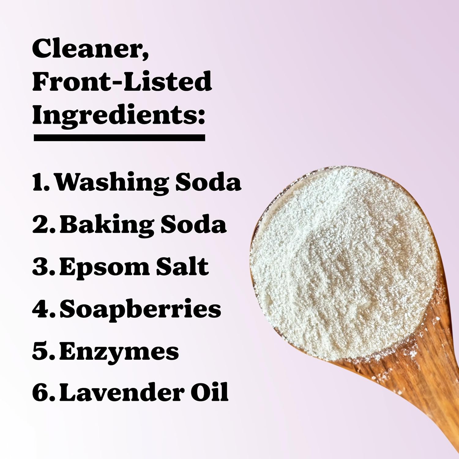 Pronounce Laundry Detergent Powder Alternative | Earth-Derived Ingredients, Eco-Friendly, Safer for