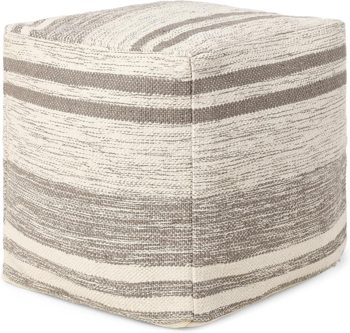 REDEARTH · Tufted Pouf Ottoman with Filler Textured Storage Cube Bean Bag Pouffe Footrest for