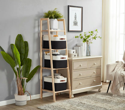 DECOMOMO Storage Bins Fabric Storage Baskets for Shelves, Linen Closet Organization Toys Nursery
