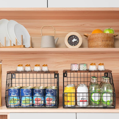 Fruit Basket, Stackable Wall Mounted Fruit Baskets, Potato Baskets Onion Storage for Kitchen