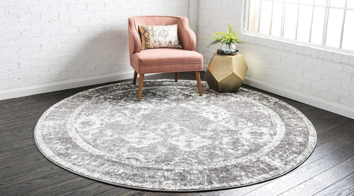 Unique Loom Rosso Collection Vintage, Traditional, Bohemian, Geometric, Distressed, Southwestern