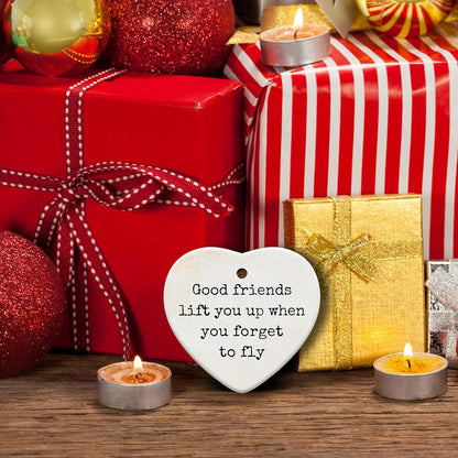 Friendship Gifts for Women, Best Friend, Funny, Work Besties, Sister, Friend Ornaments for Women