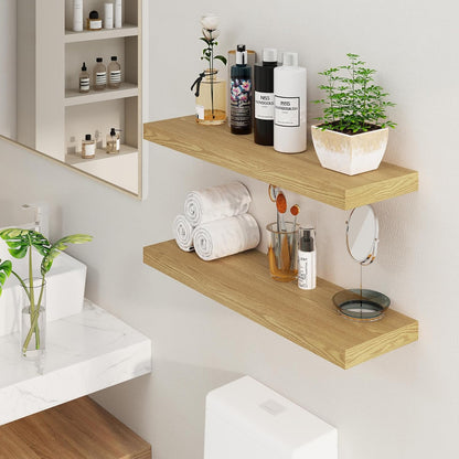 Fun Memories Floating Shelves 36 Inch Long, Deep Floating Shelf for Wall, 36 x 8 Floating Shelves